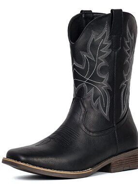 Cowboy Boots for Men Western Boots Square Toe